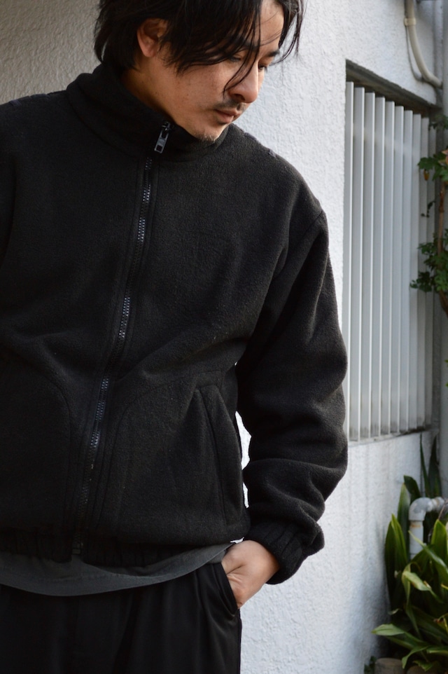 Netherlands Army 90s Heavy Fleece Outer Jacket Used オランダ軍 フリースジャケット ブラック