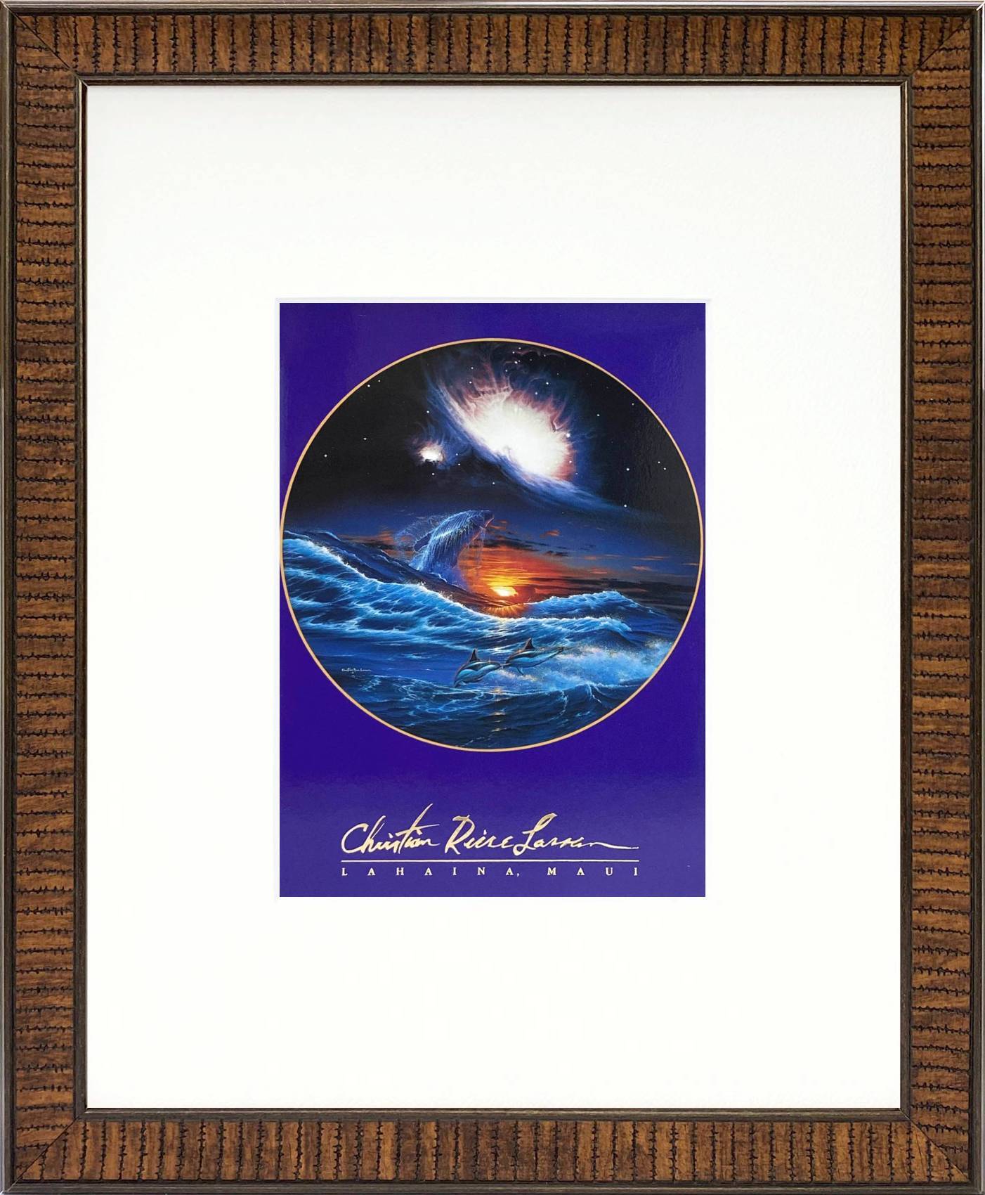 ラッセン ミニアート「ジェネシス」額縁 2種展開 絵画 ラッセン ミニアート「ジェネシス」額縁 2種展開 絵画