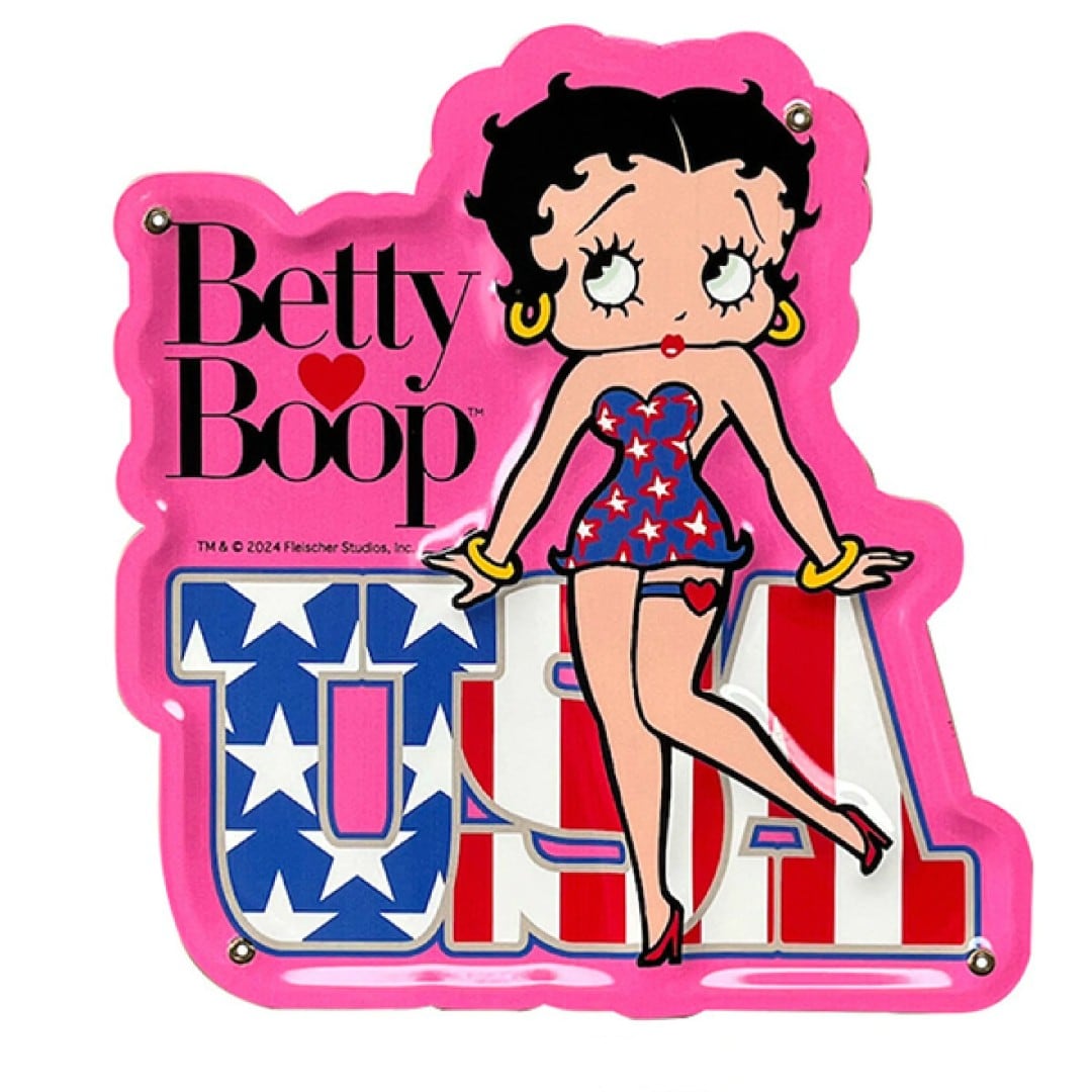 Betty Boop [ベティ ブープ] アローライト サイン ダイナー 看板 Betty