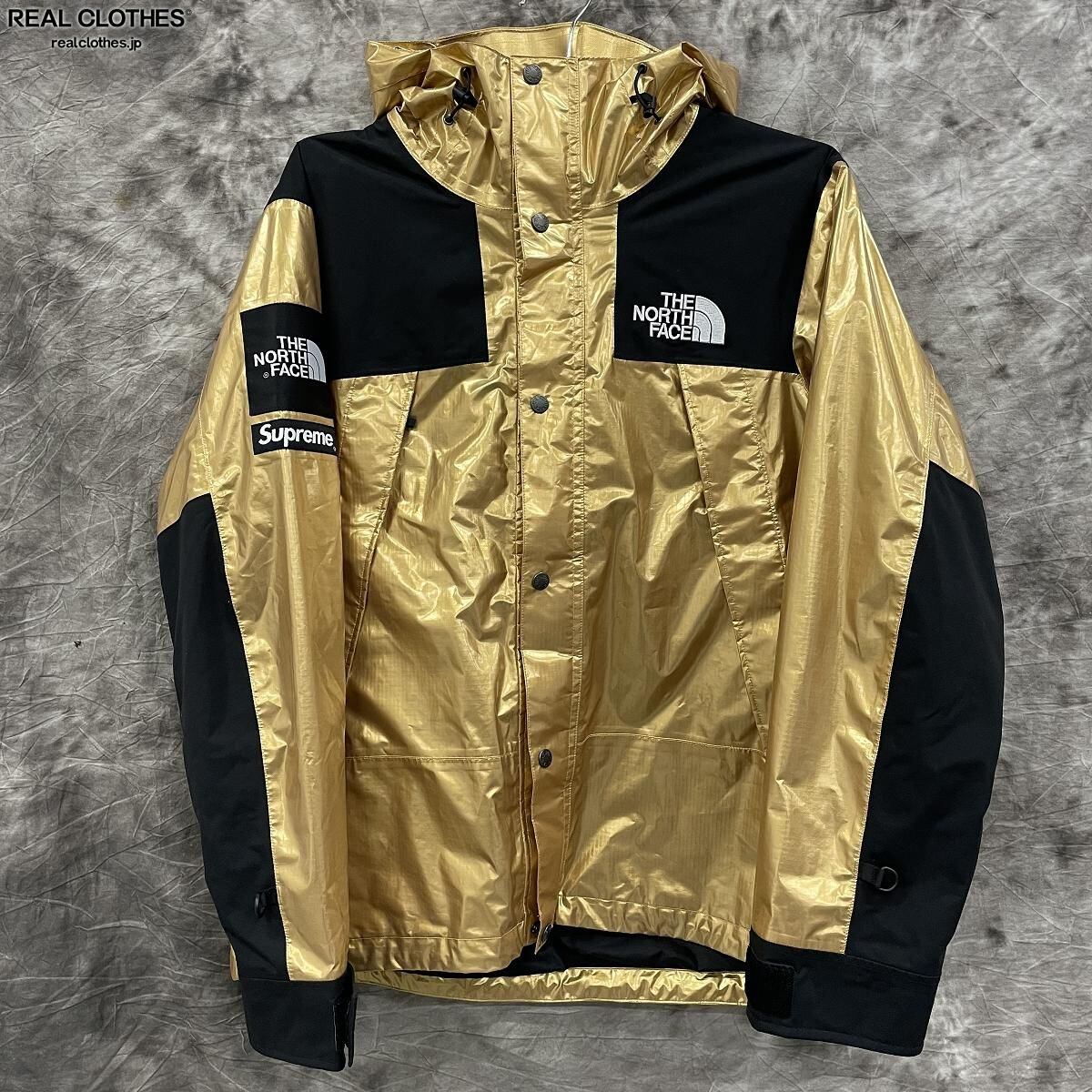 希少supreme metallic mountain jacket 美品