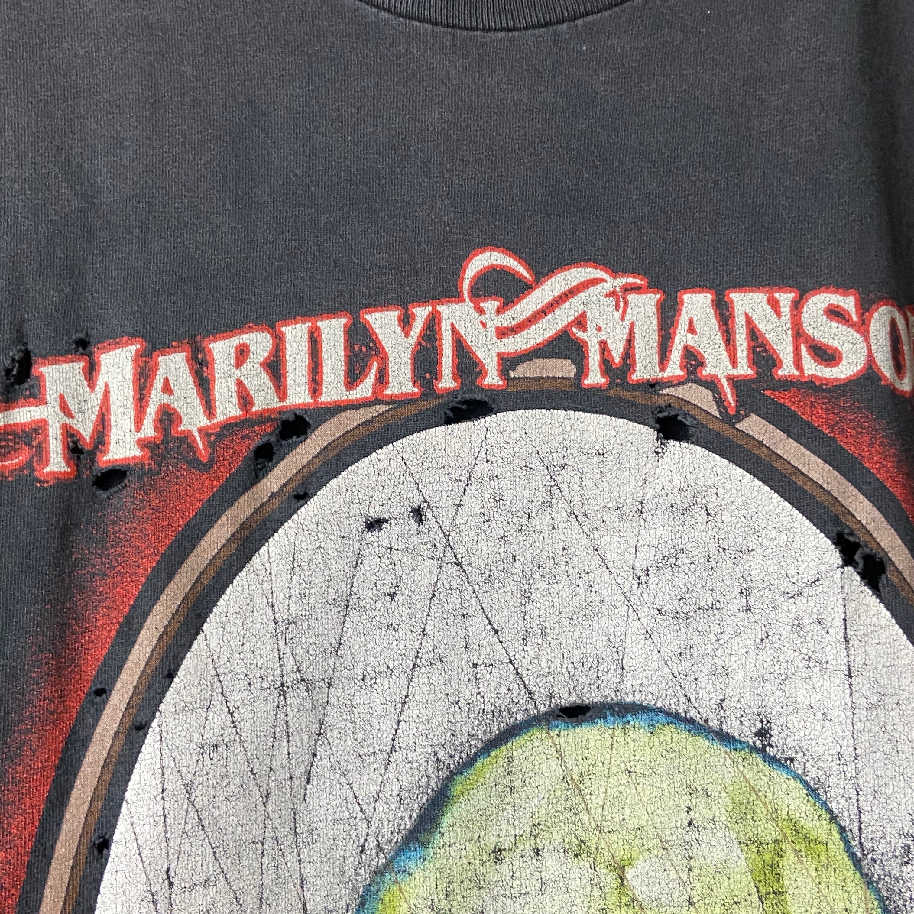 vintage 2003's MARILYN MANSON music tee 「the golden age of