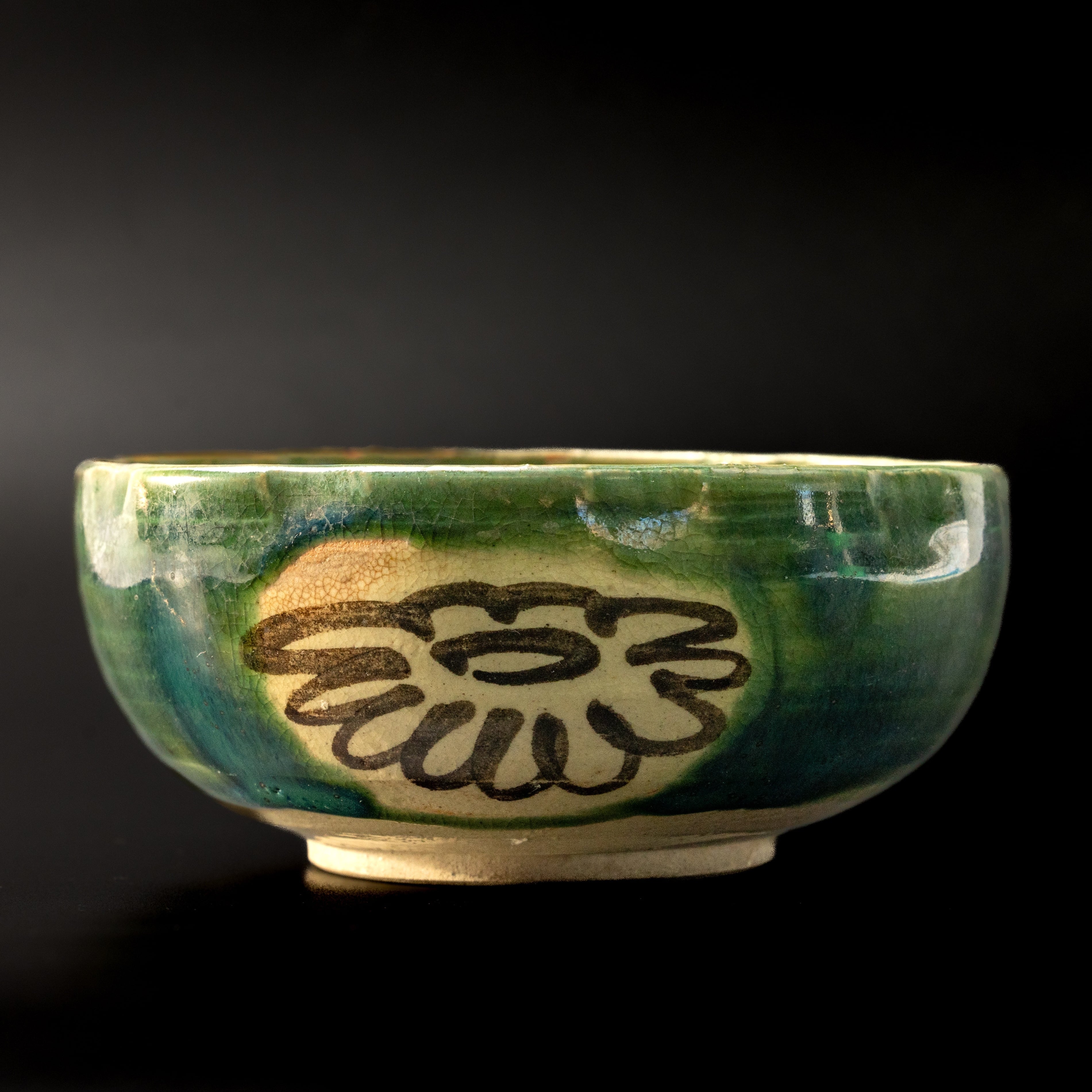 美濃焼 織部 豆皿 小皿 昭和初期~中期頃作 日本 | モノ宿 Premium