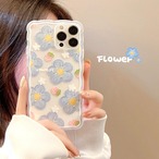 【iphone13対応】 おしゃれ ウェーブ フレーム フラワー デザイン 耐衝撃 iphone ソフトケース 【追跡機能付き】