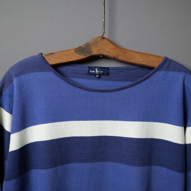 [Ralph Lauren ]  Boat Neck Border Cutsew
