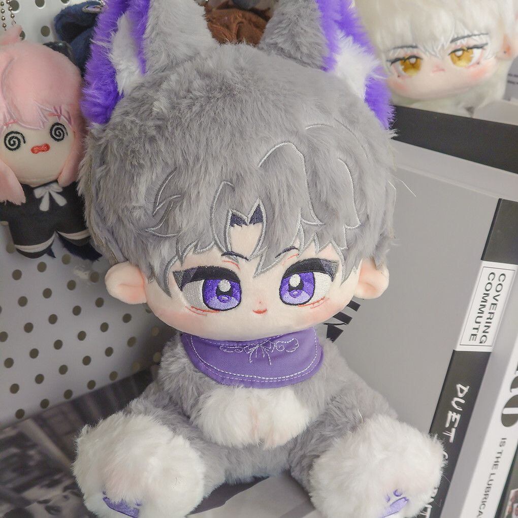 本体+服 20cm 着せ替えぬいぐるみ 無属性 ピンクの髪と青い目女の子 薇