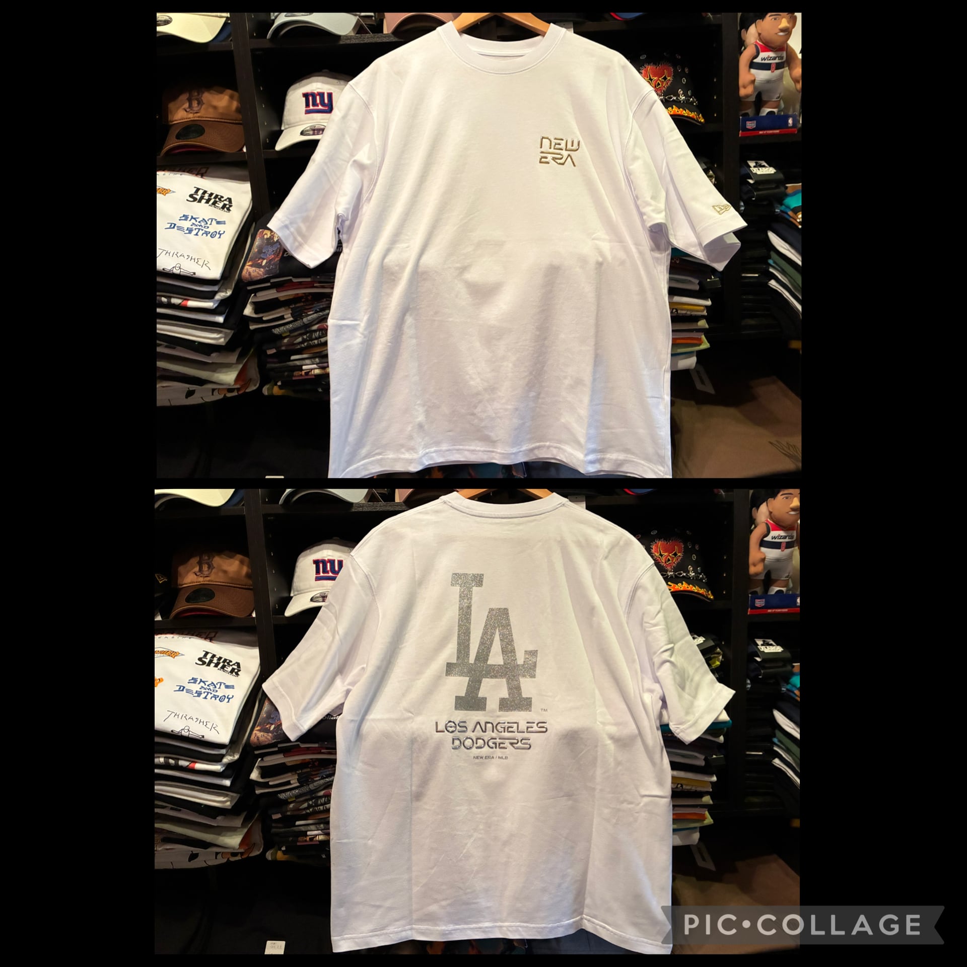 NEW ERA 半袖 オーバーサイズド コットン Tシャツ HAJIME SORAYAMA