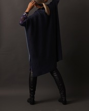 Chloé / Color Block Knit Poncho