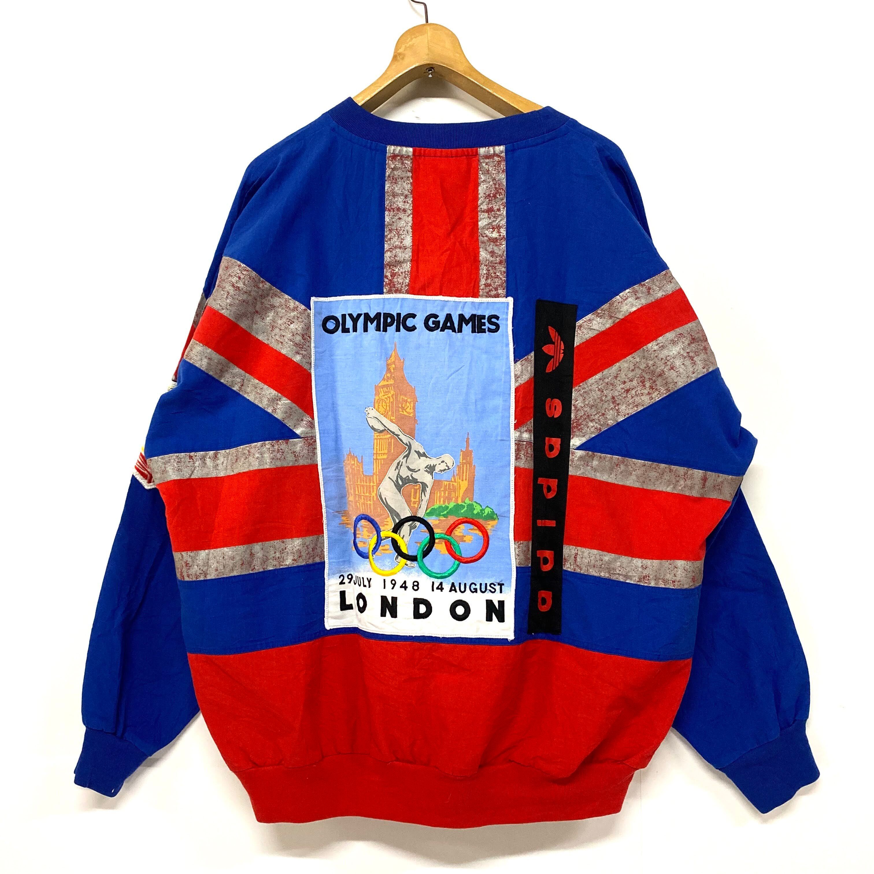 希少 80年代 adidas アディダス OLYMPIC GAMES LONDON ロンドン 