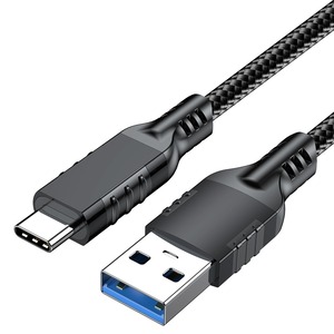 【特価処分】AKKerds USB Type C ケーブル QC3.2対応 PD 60W/3A 超快速充??型C 急速充電 、ケーブル 絡まない 素材 採用USB-C & USB-A 3A タイプc 充電ケーブルGalaxy その他Android 等機型対(1m ブラック) type-c