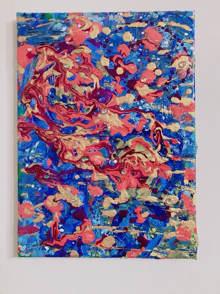 抽象画LOVE HAPPY | MARONHAPPY