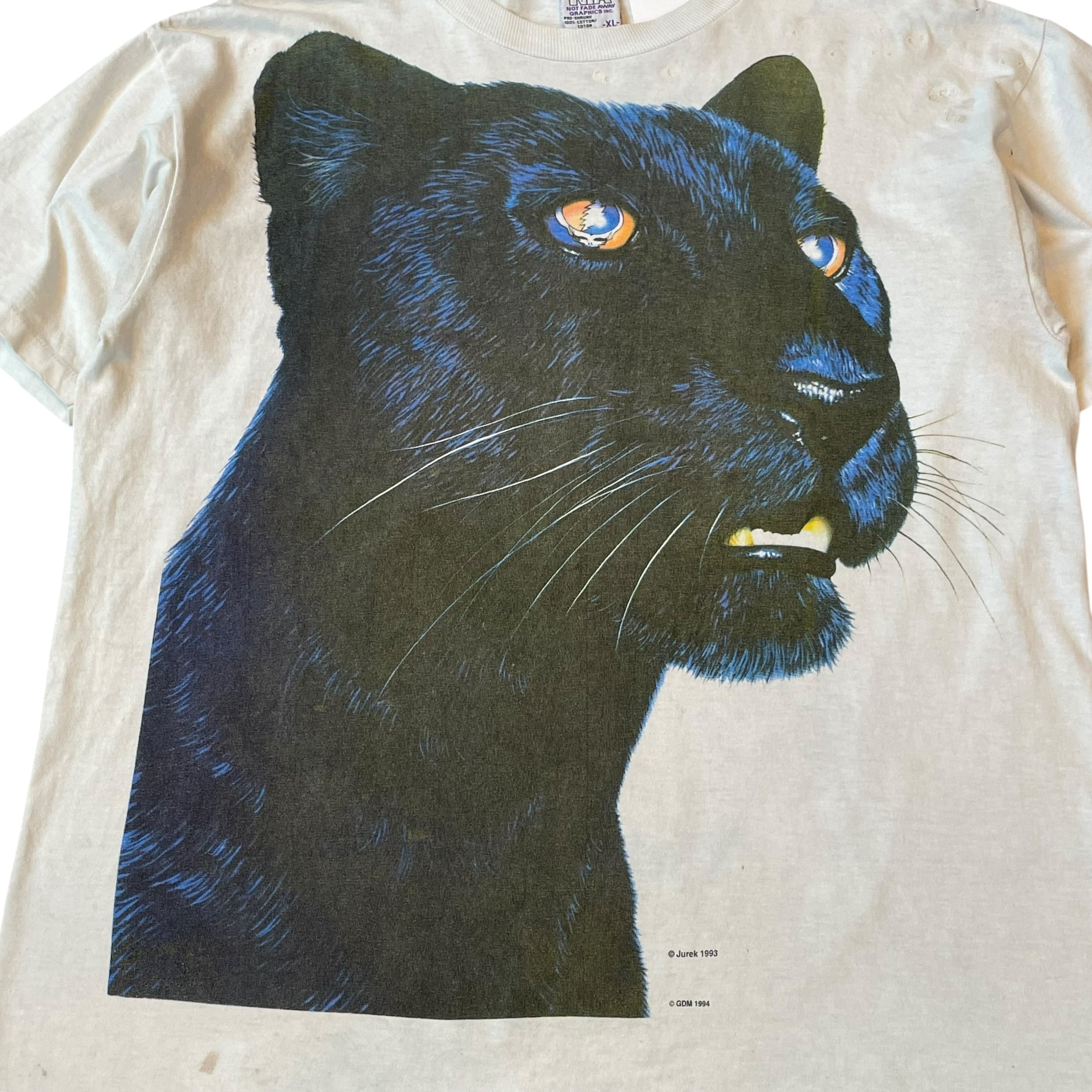 激レア 90s グレイトフル・デッド ブラックパンサー Tシャツ 激レア 90s グレイトフル・デッド ブラックパンサー Tシャツ
