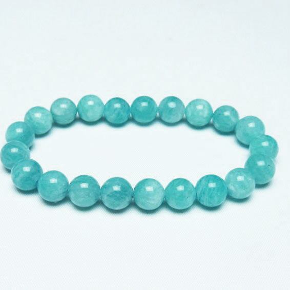アマゾナイト ブレスレット 9mm 一点物 メール便可 [M便 1/10] 111-47684