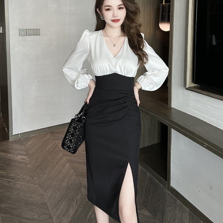 種類3：ワインレッド/S トップス スカート Tシャツ フレアスカート 膝