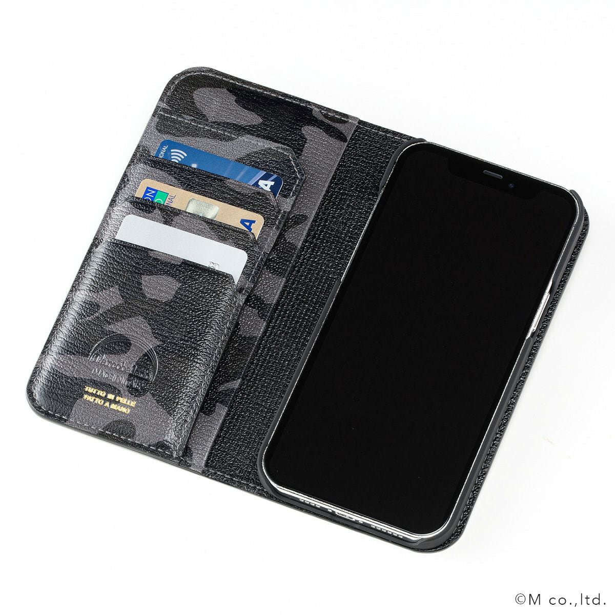 L'arcobaleno（ラルコバレーノ）アイフォンケース iphone12PRO MAX用