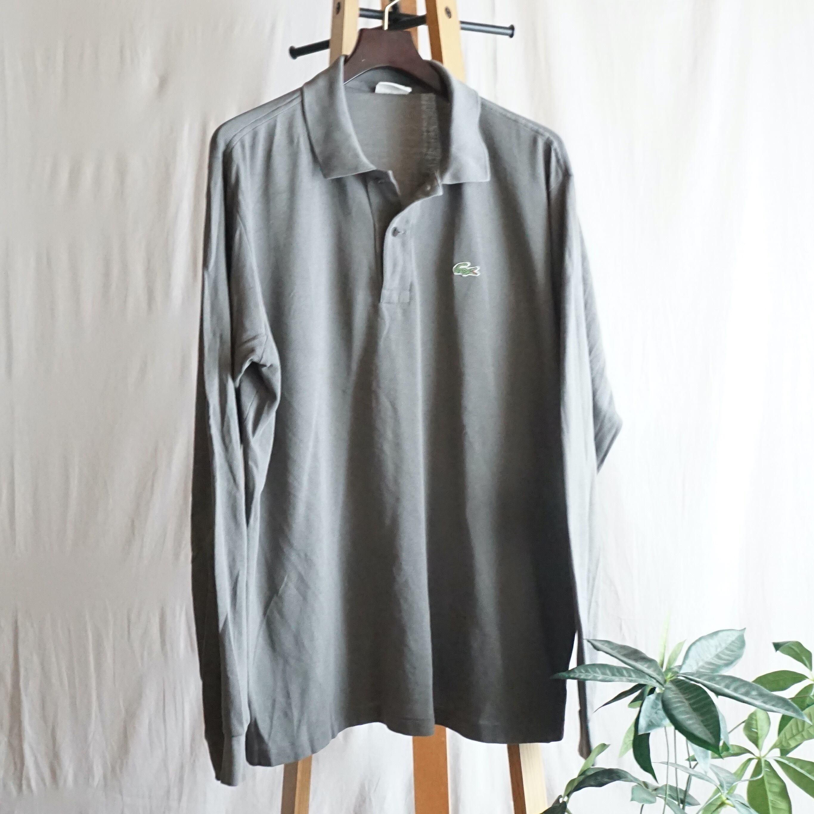 LACOSTE フランス製 長袖ポロ 古着 ～80年代 ラコステ LACOSTE CHEMISE フレンチラコステ 長袖