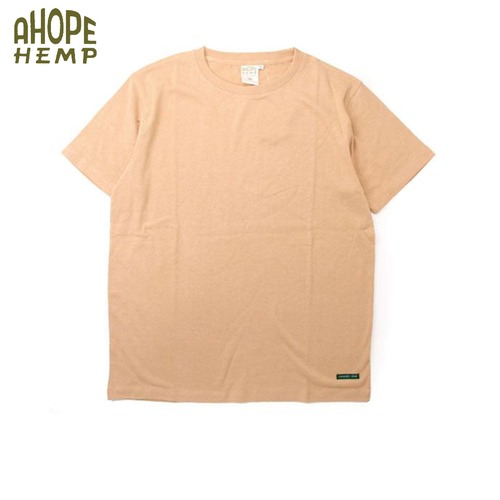 A HOPE HEMP アホープヘンプ STG-001NC レギュラーTシャツ｜ヘンプ混 9.1oz 厚手・高耐久・サラッと快適 stg001 Cabana