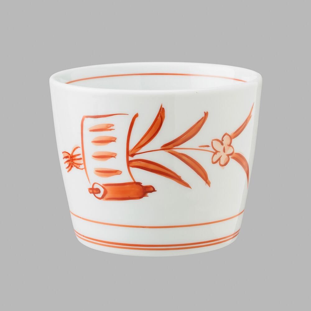 赤絵菖蒲花苞添手紙文(大)