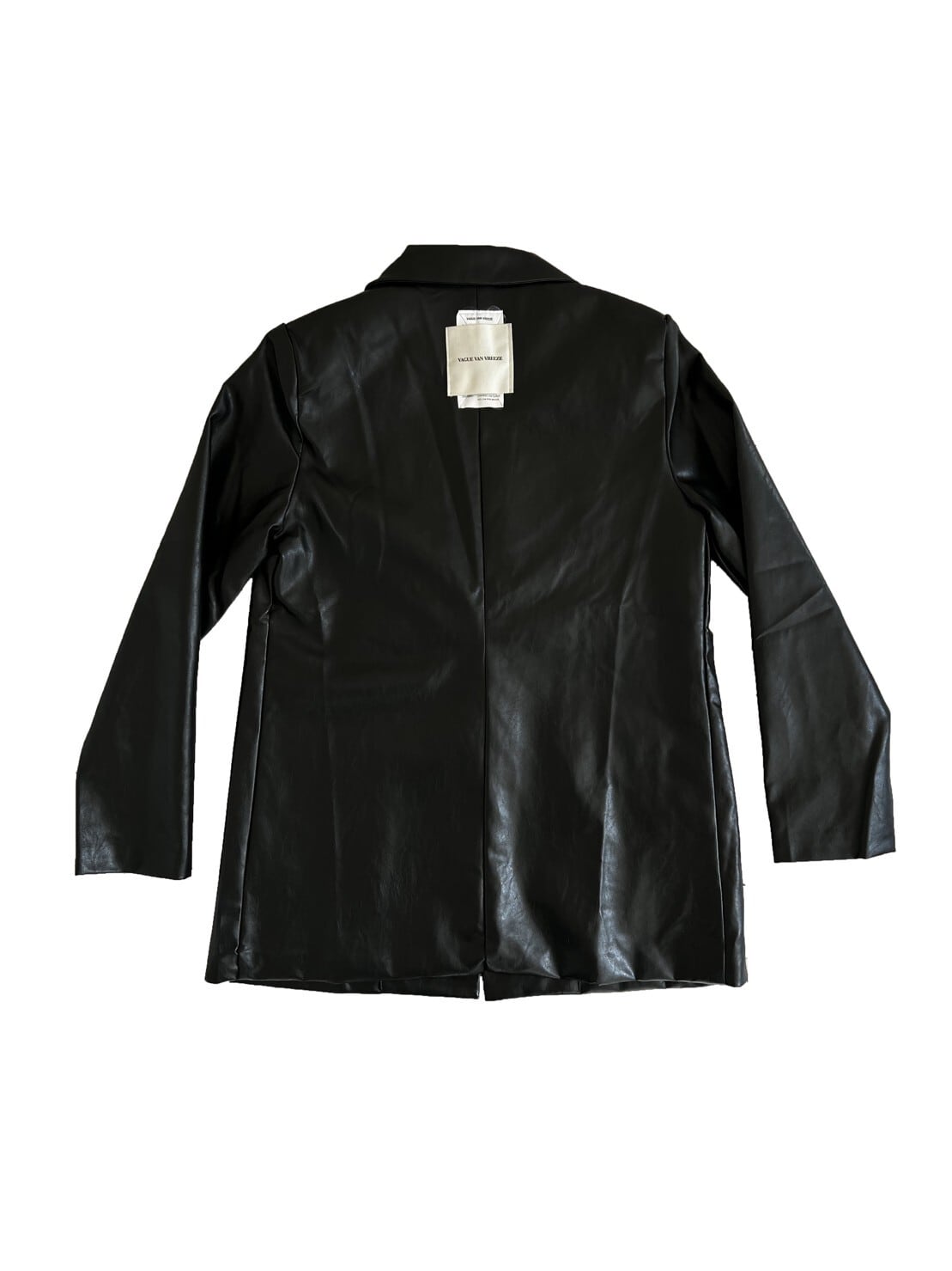 vegan leather big silhouette jacket | VAGUE VAN VREEZE