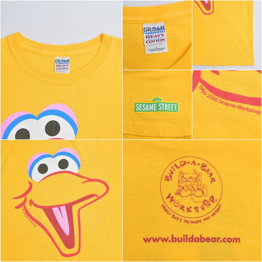 00s SESAME STREET セサミストリート ビッグバード フェイス