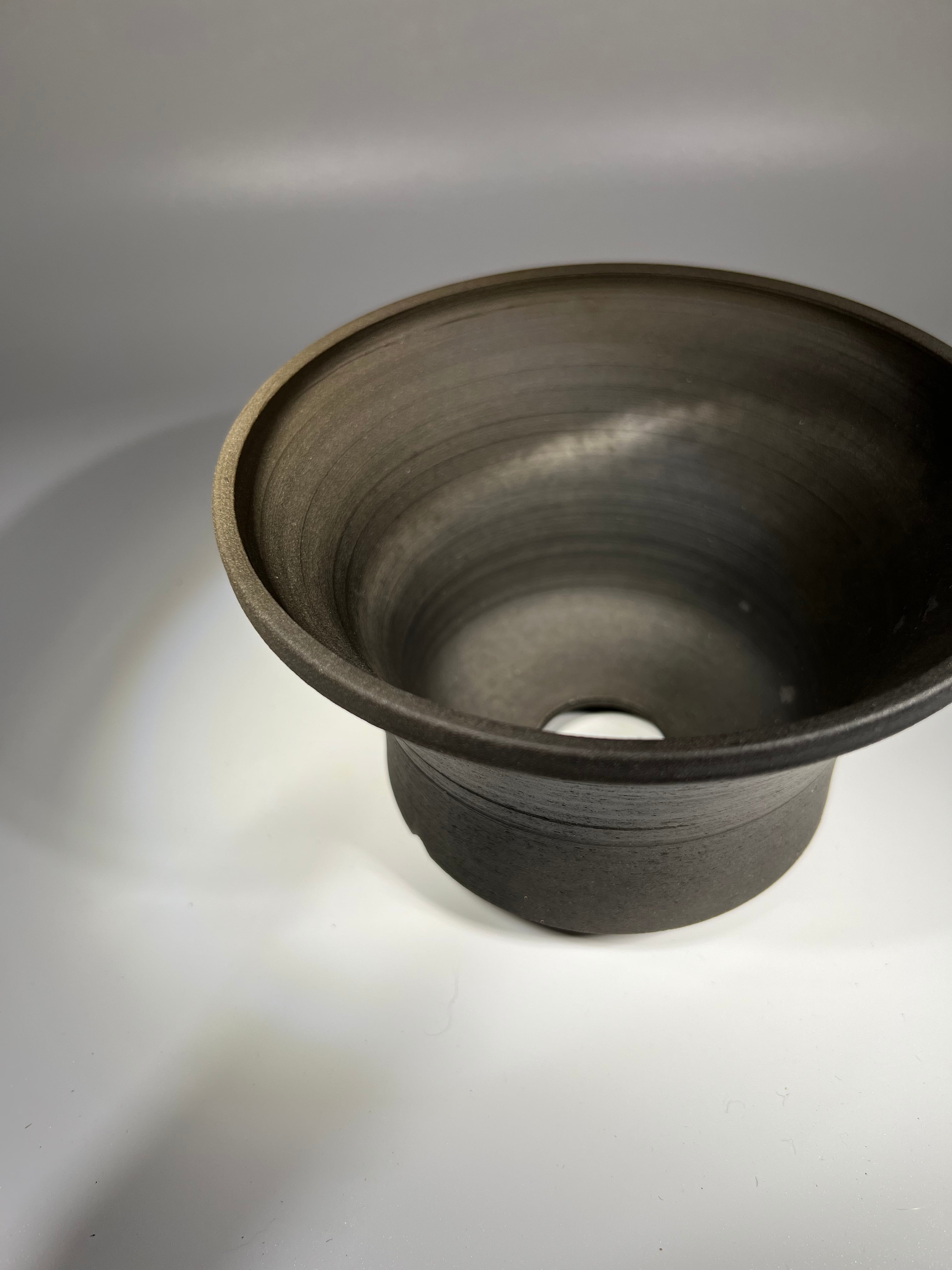 dairoku pot 炭化岩鉢 dairoku pot 炭化岩鉢 dairoku pot 炭化岩鉢