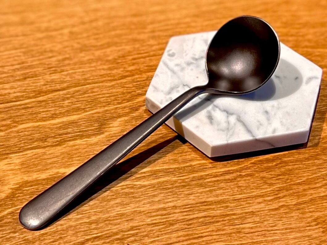 HARIO Cupping Spoon/Kaffeelöffel – Schwarz, 16,6 Cm, Für Kaffeeverkostung