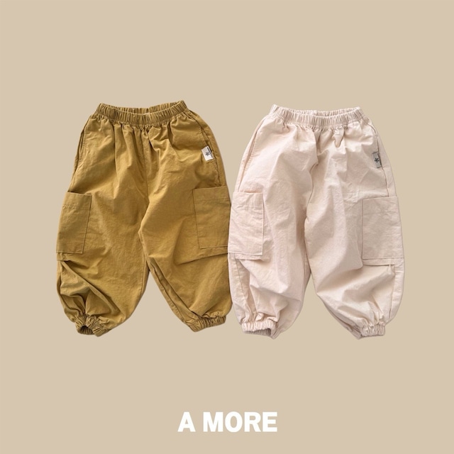 【取寄】a more|utility pants|ユーティリティパンツ|XS-JM|kids&jr|26 spring
