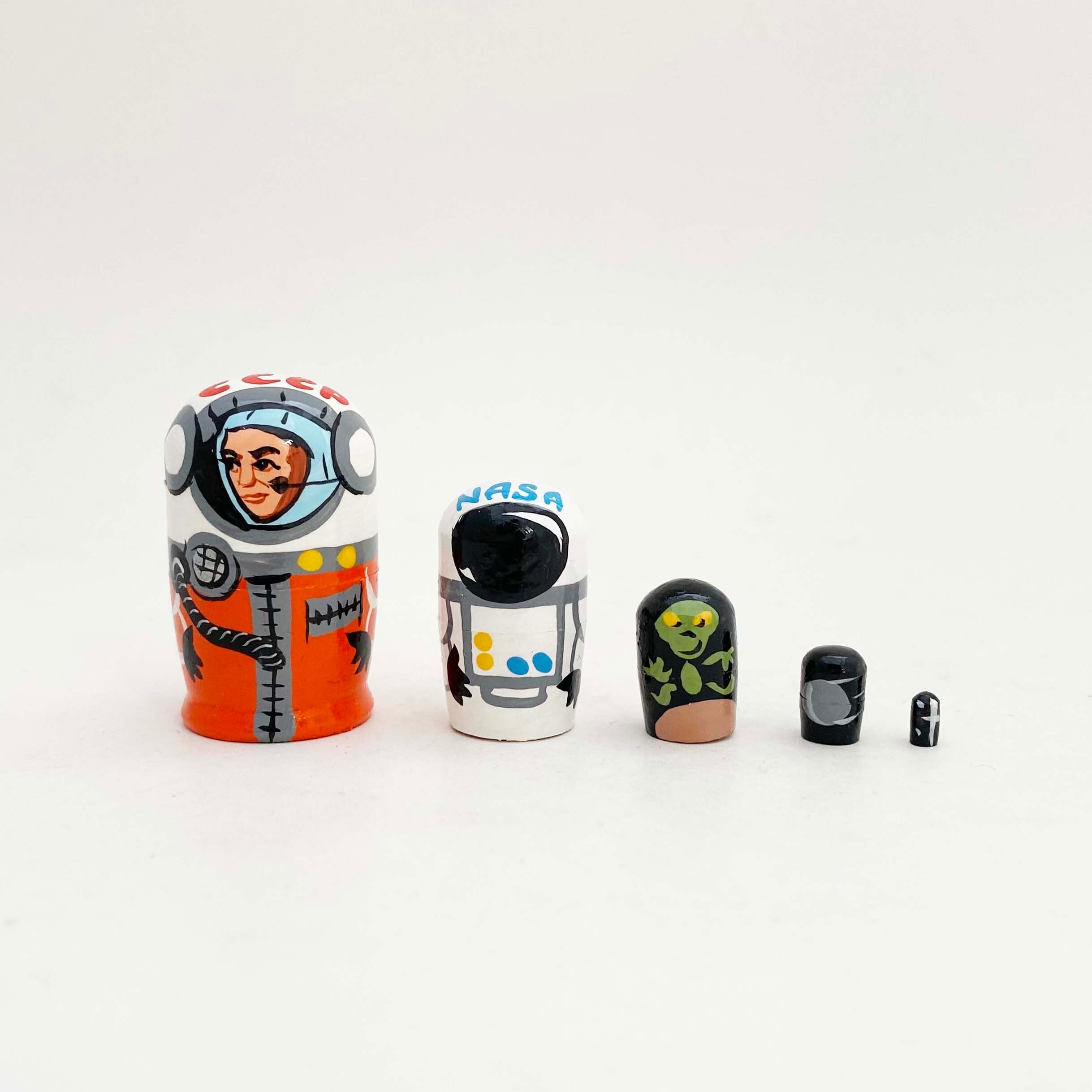 ミクロサイズマト / 宇宙飛行士(5個組)