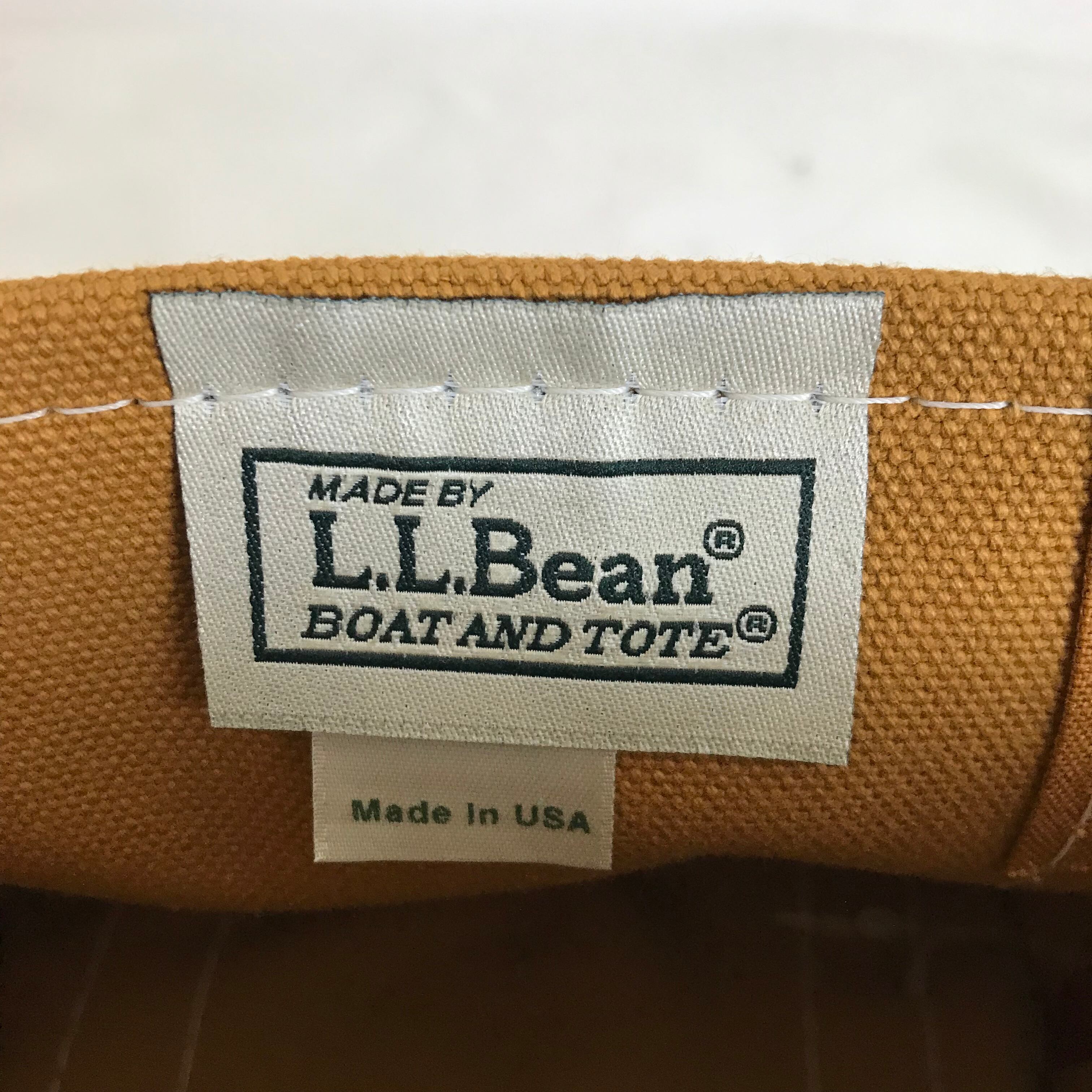 希少カラー USA製 L.L.Bean BOAT AND TOTE トートバッグ 小ぶり