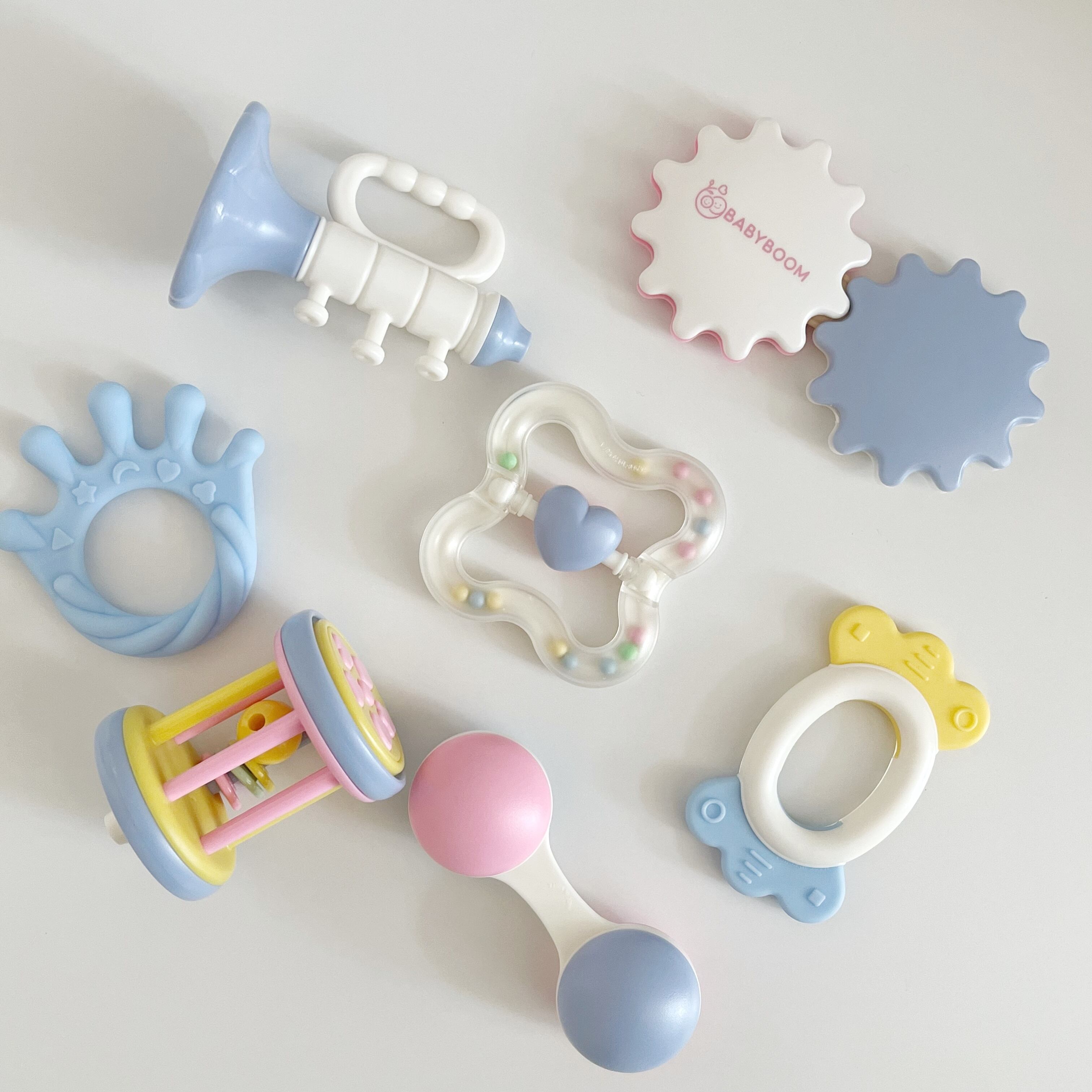 はじめてのラトルおもちゃセット | イブル&Baby Fabric LilyBlanc