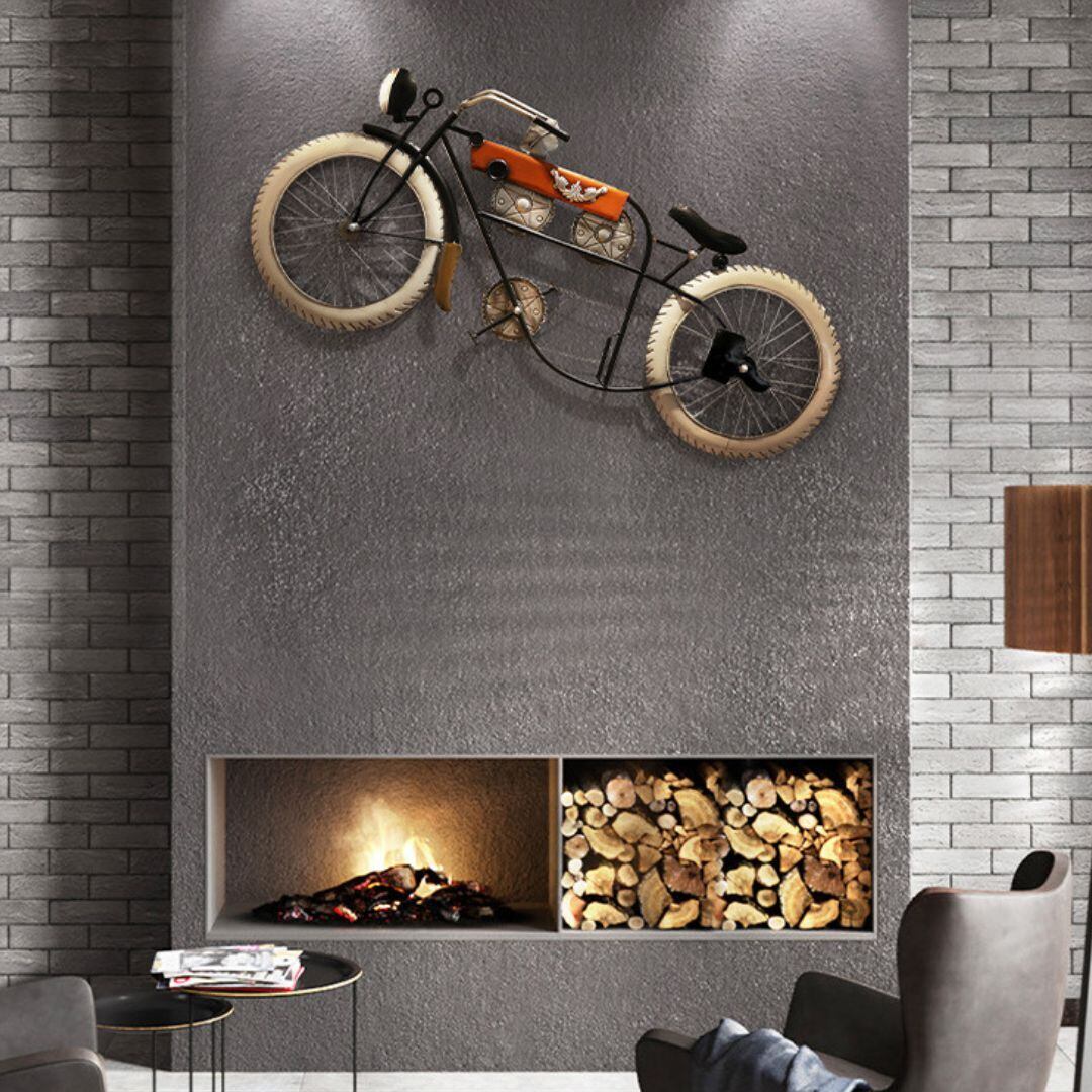 ウォール アート 自転車 レトロ調 アンティーク調 アイアン おしゃれ