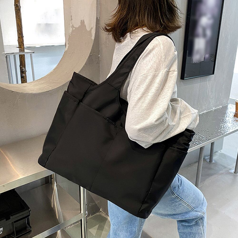 ナイロン トート バッグ レディース 大容量 通勤 通学 A4 大人 シンプル かわいい きれいめ カジュアル 肩掛け マザーズバッグ 大人可愛い 大人女子