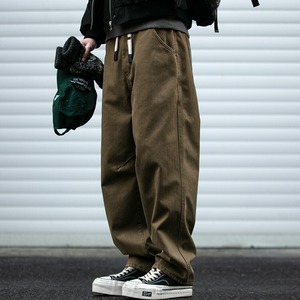 Tapered Casual Drawstring Cargo-Pants【B0170】
