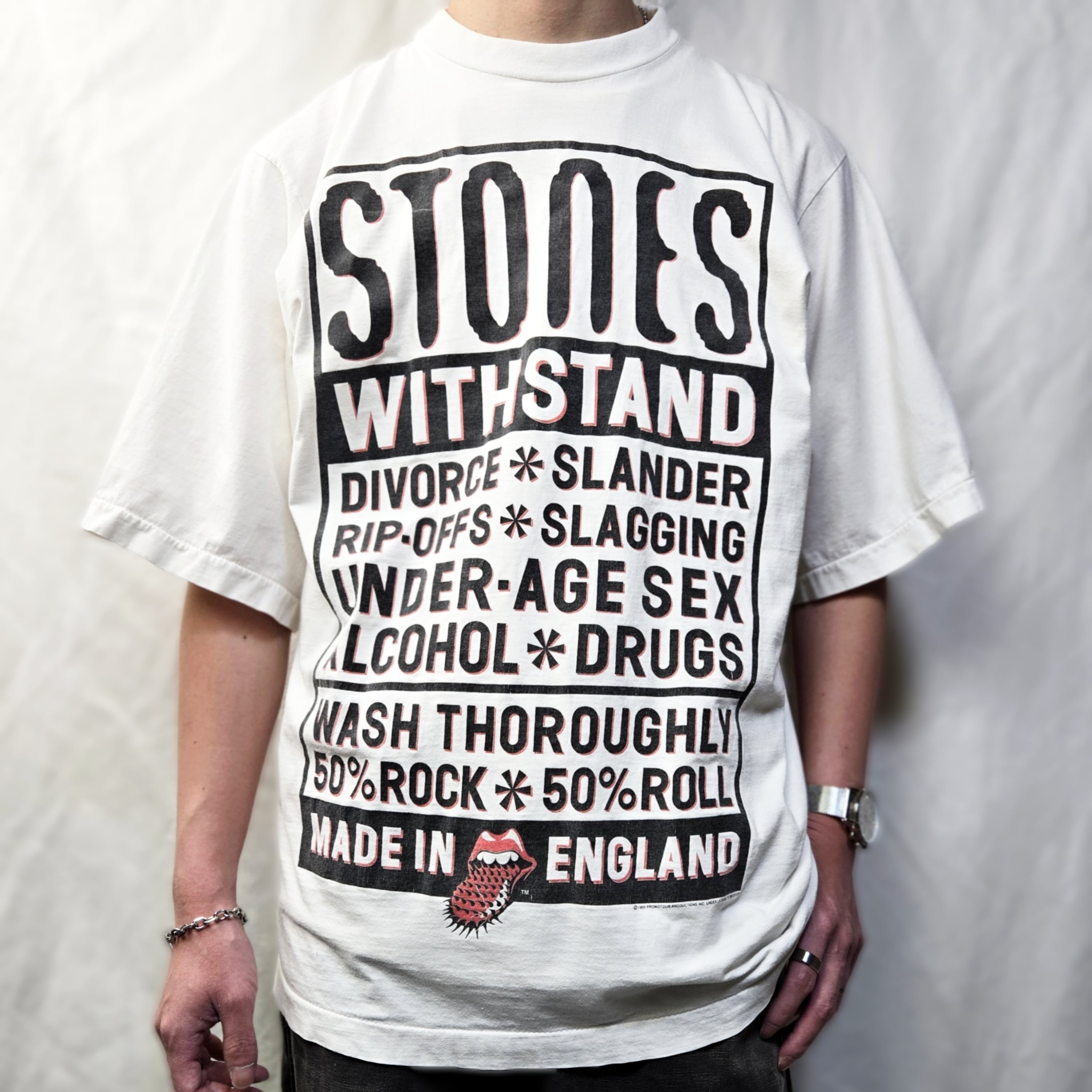 90s 90年代 the Rolling Stones ローリング・ストーンズ WITH STAND