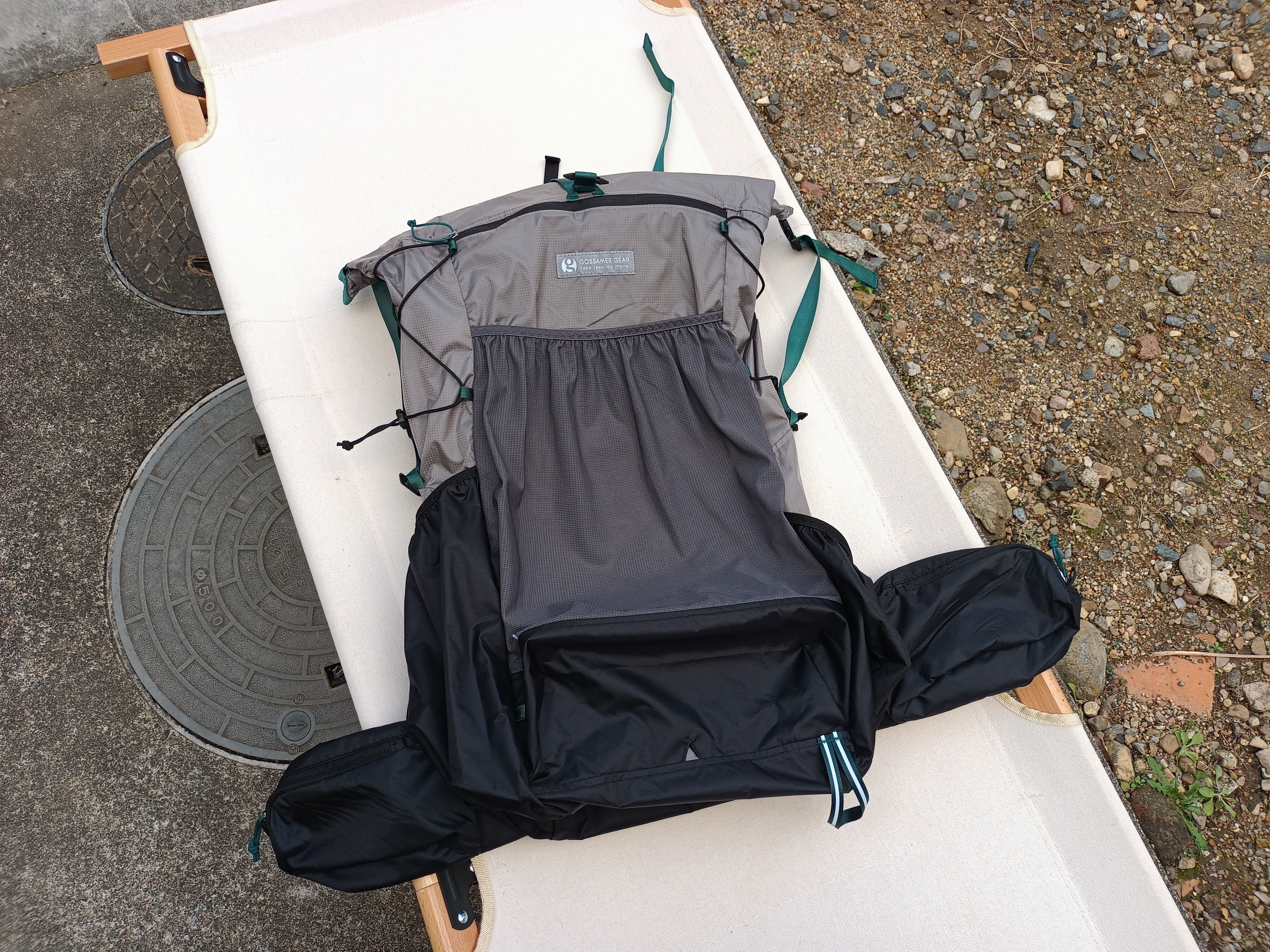 GOSSAMER GEAR（ゴッサマーギア）G4-20 Ultralight 42 TITANIUM GREY M