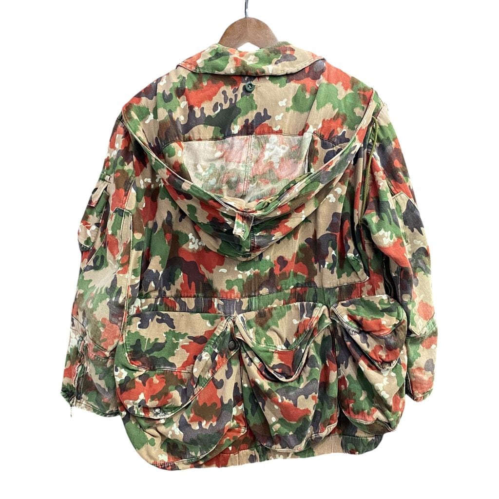 70s スイス軍 M60 アルペンカモ フィールドジャケット ブラウン No