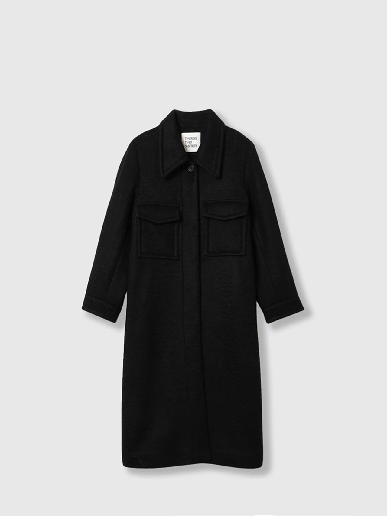 【26AW | WOMEN】THINGS THAT MATTER シングスザットマター / コート / DOUBLE CHEST POCKET SHAGGY LONG COAT 0586TM0619P - 14