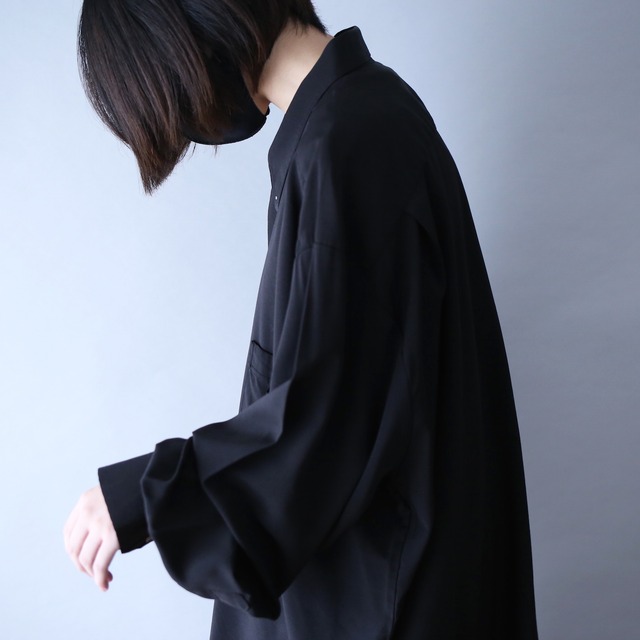 silver and colorful decoration minimal mode design fry-front loose shirt