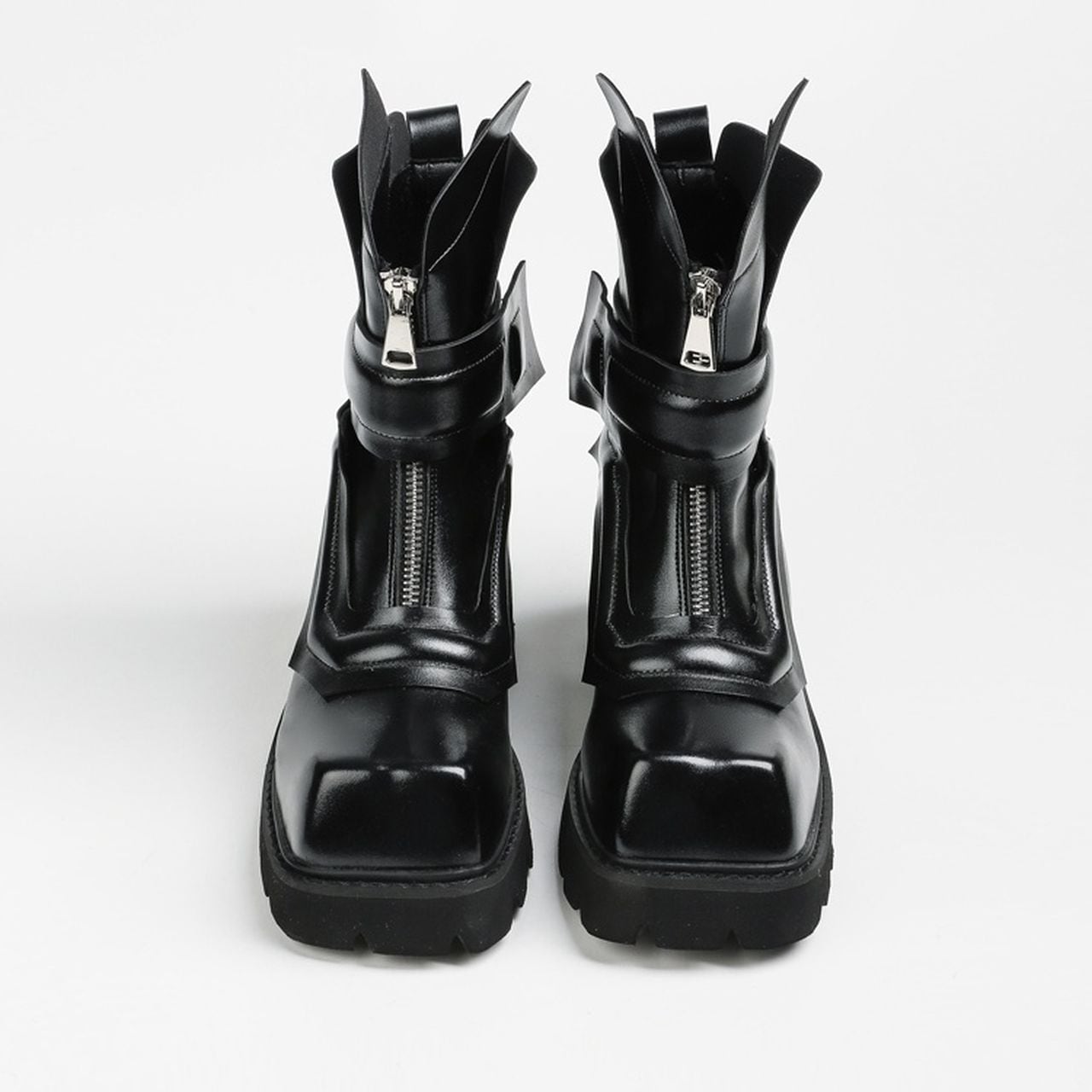 Square head platform Martin boots(MT1354)