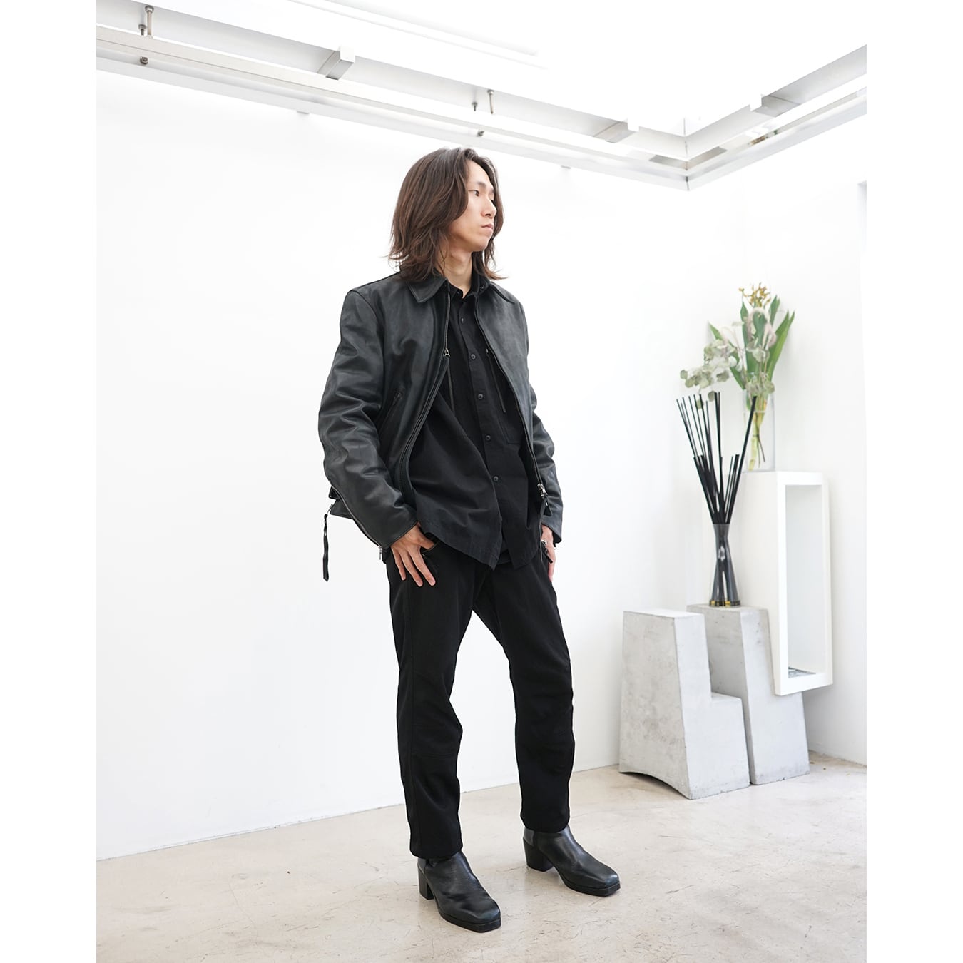 The Viridi-anne] (ザヴィリディアン) VI-3889-06 OIL HORSE LETHER