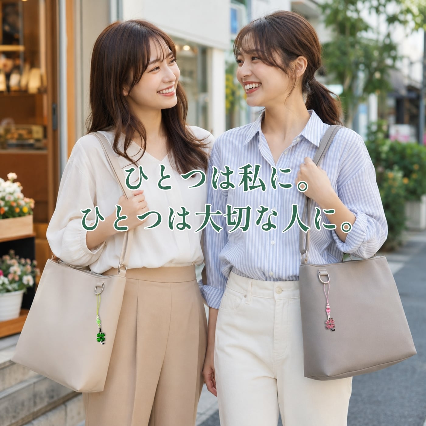 四つ葉のクローバー守 2個セット イメージ