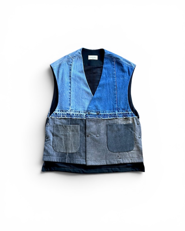 MK27A-V-02  RE-CLOAK-VEST  #MIX