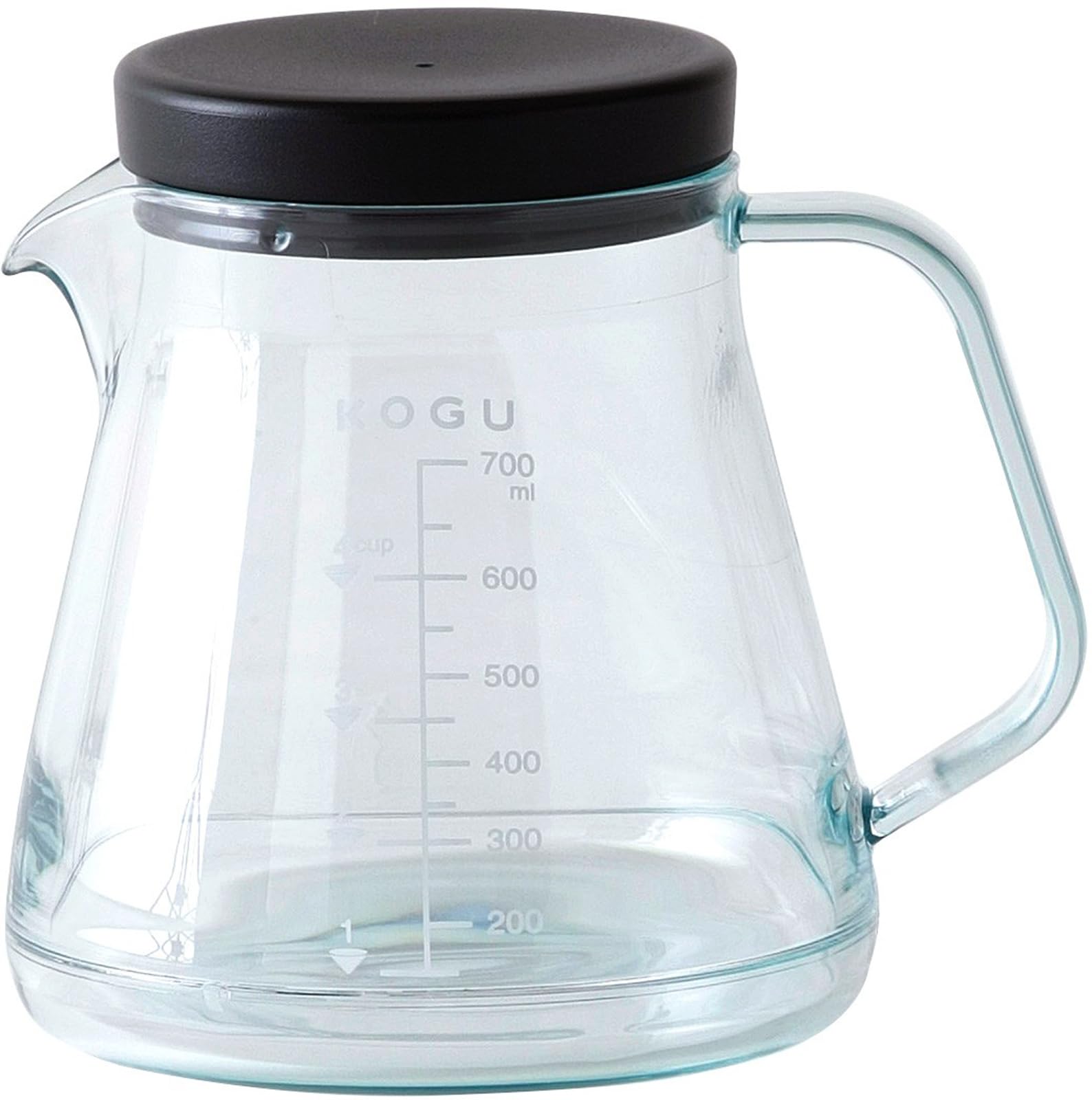 【在庫処分】KOGU 珈琲考具 割れないコーヒーサーバー 700ml 食洗器対応 電子レンジ対応 軽量 目盛付き 1~4杯用 トライタン ドリップ 器具 おしゃれ アウトドア 燕三条 41289 プレゼント 誕生日 記念日 ギフト 贈り物 下村企販