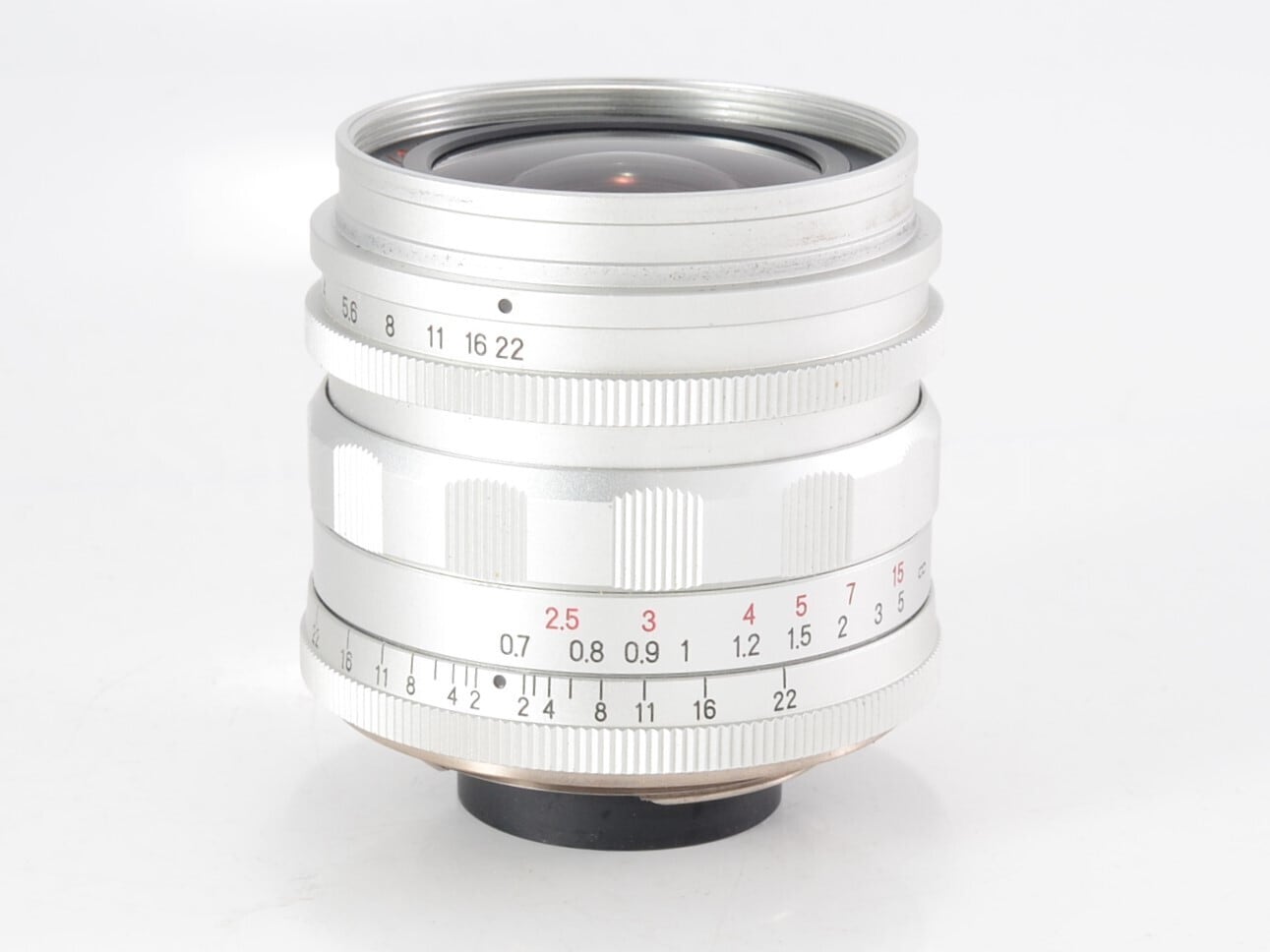 光学美品 Voigtlander ULTRON 28mm f/1.9 #165 Voigtlander ULTRON 28mm F1.9 Aspherical シルバー MLリング付