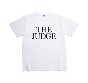 'THE JUDGE' T-SHIRT WHITE for GOAT <MEDIUM>