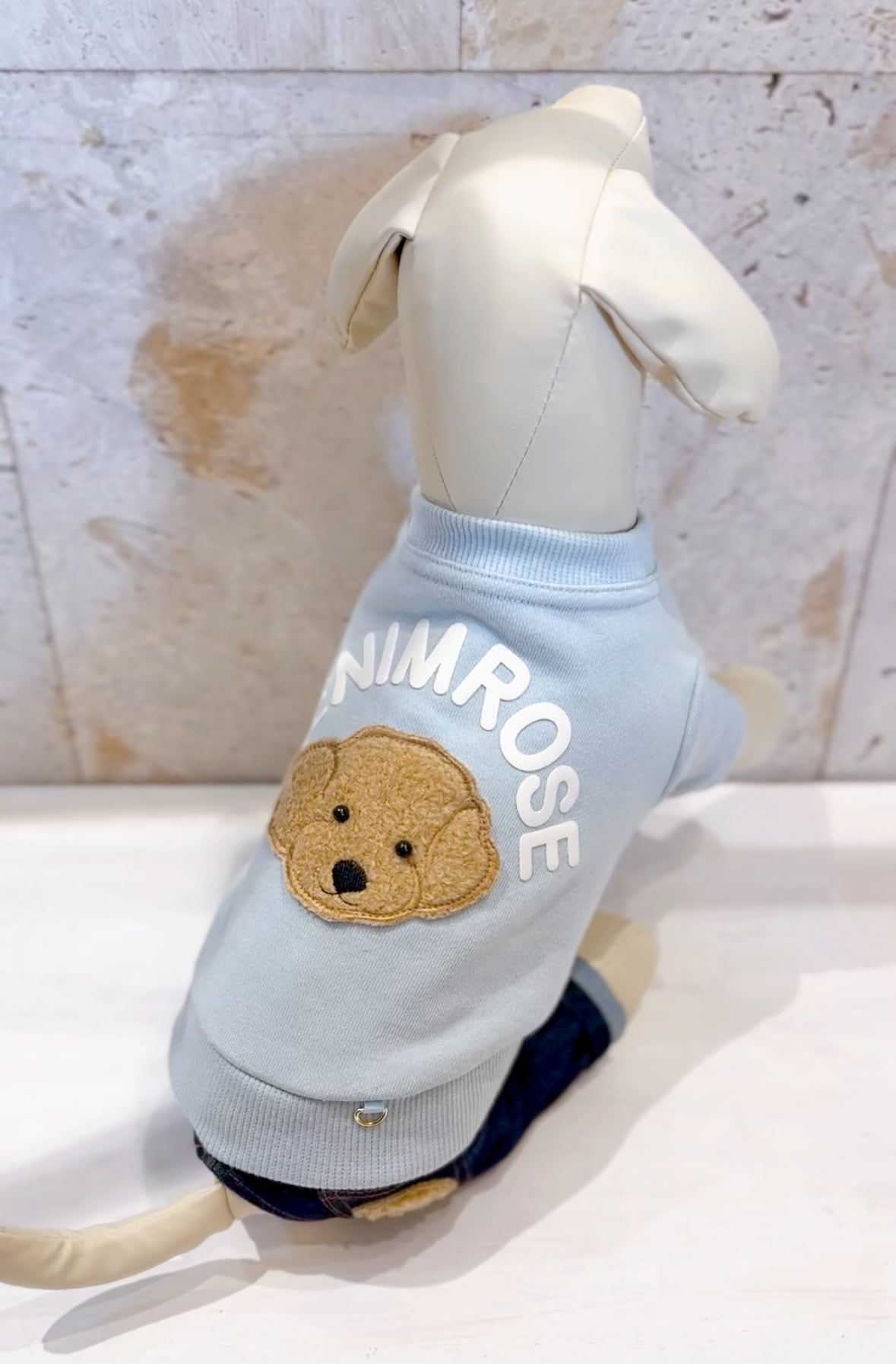 ビッグワッペンパステルトレーナー | DENIM ROSE