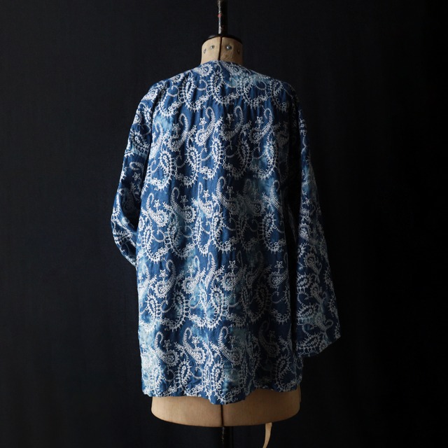 vintage embroidery denim jacket / デニム刺繍ジャケット
