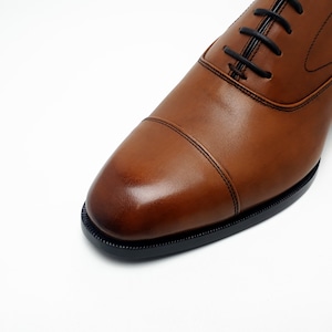 Cap toe【ORG-011 BRN】