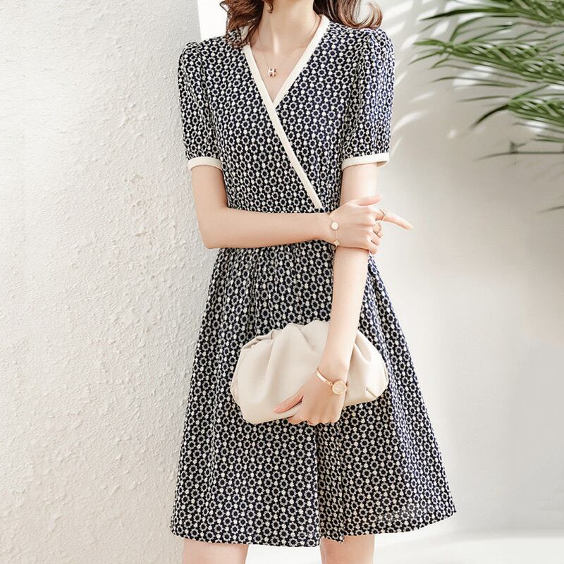 ワンピース 品質いいな新品 セレブリティ プルオーバー プリント Vネック ハイウエスト Ol 通勤ワンピース Kodomom Net はファッションウェアに関する商品のオンラインストアです