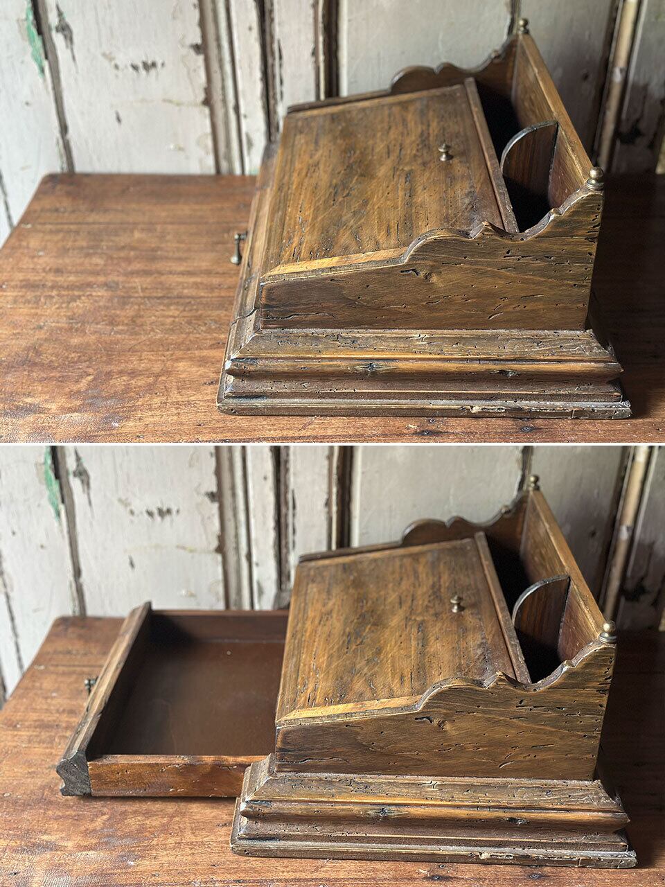 スロープトップレターラック 書類ケース | Brocante de La Cocotte