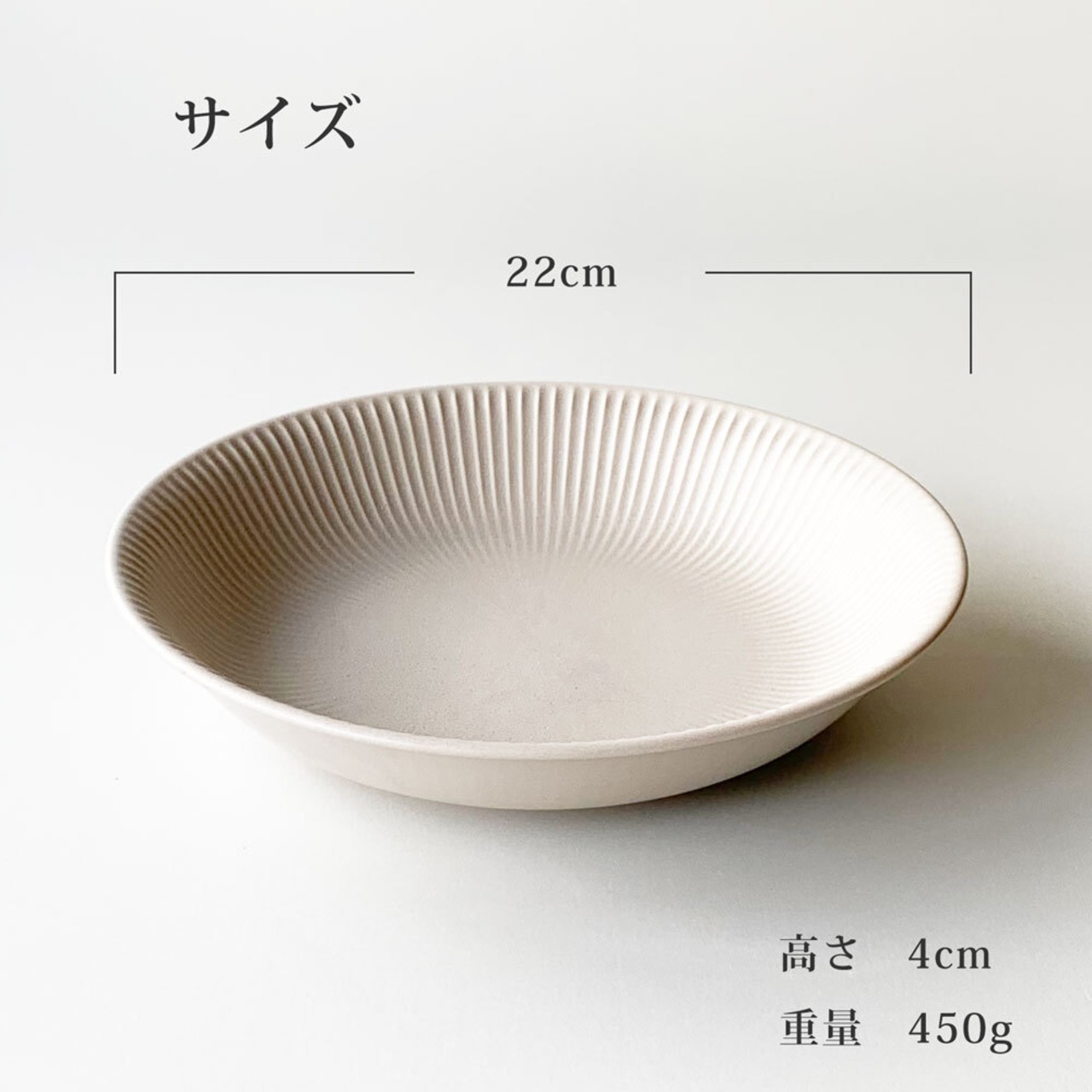 食器セット パスタプレート 22cm ダスティ dusty パスタ皿 化粧箱入 美濃焼 北欧 日本製